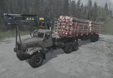 Мод КрАЗ-255Б версия 21.06.22 для Spintires: MudRunner (v25.02.21)