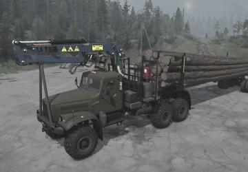 Мод КрАЗ-255Б версия 23.01.22 для Spintires: MudRunner (v25.02.21)