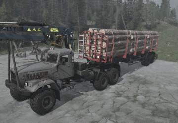 Мод КрАЗ-255Б версия 23.07.22 для Spintires: MudRunner (v25.02.21)