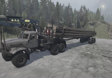 Мод КрАЗ-255Б версия 24.04.22 для Spintires: MudRunner (v25.02.21)