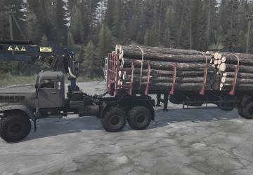 Мод КрАЗ-255Б версия 24.04.22 для Spintires: MudRunner (v25.02.21)