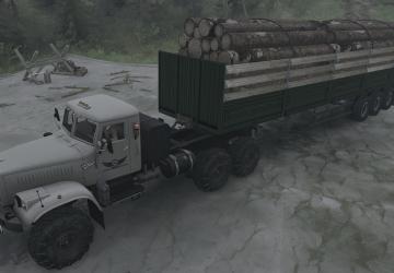 Мод КрАЗ-255Б версия 25.01.20 для Spintires: MudRunner (v14.08.19)