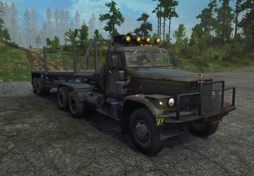 Мод КрАЗ - 258 версия 1.0 для Spintires: MudRunner (v25.02.21)