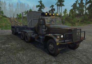 Мод КрАЗ - 258 версия 1.0 для Spintires: MudRunner (v25.02.21)