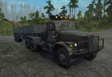 Мод КрАЗ - 258 версия 1.0 для Spintires: MudRunner (v25.02.21)