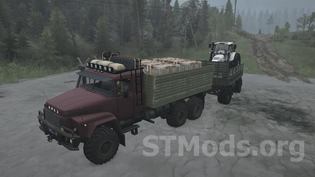 Скачать мод КрАЗ-260 версия 18.09.22 для Spintires: MudRunner (v25.02.21)