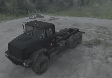 Мод КрАЗ-6322 Black версия 11.01.19 для Spintires: MudRunner (v19.11.18)