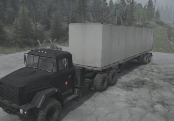 Мод КрАЗ-6322 Black версия 11.01.19 для Spintires: MudRunner (v19.11.18)