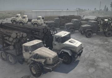 Мод КрАЗ-6322 Black версия 01,10,2019 для Spintires: MudRunner (v10.06.19)