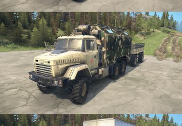 Мод КрАЗ-6322 Black версия 02.03.2019 для Spintires: MudRunner (v18/05/21)