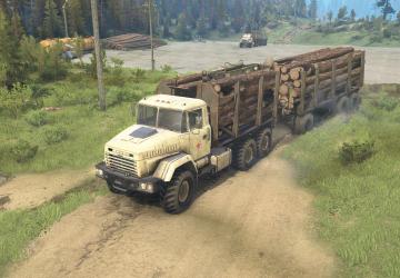 Мод КрАЗ-6322 Black версия 02.03.2019 для Spintires: MudRunner (v18/05/21)