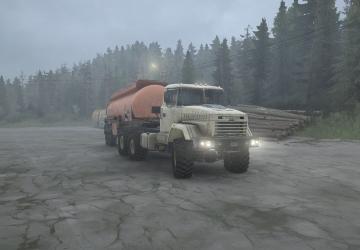 Мод КрАЗ-6322 Black версия 28.02.2019 для Spintires: MudRunner (v18/05/21)