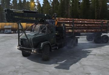 Мод KrAZ 6322 версия Последняя для Spintires: MudRunner (v18/05/21)
