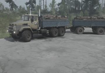 Мод Kraz 6322 версия 1.1 для Spintires: MudRunner (v10.06.19)