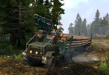 Мод Kraz 6322 logger версия v28.09.22 для Spintires: MudRunner (v25.02.21)