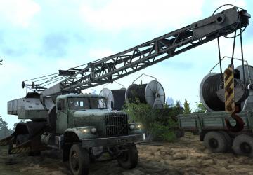 Мод Краз KS-4561 текстуры версия 1.0 для Spintires: MudRunner (vAll)