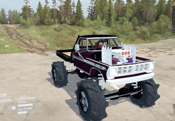 Мод KWK Ford F-100 версия 2 для Spintires: MudRunner (v29.01.18)