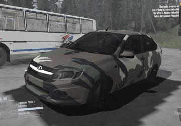 Мод LADA Granta (купе) версия 2.0 для Spintires: MudRunner (v25.02.21)