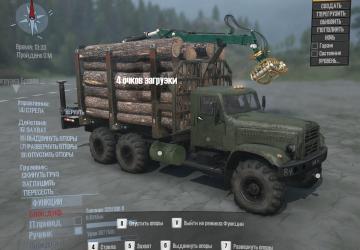 Мод Лесовозная платформа «Kot76RSK» для Spintires: MudRunner (v25.02.21)