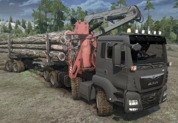 Мод Man TGS 18.480 8x8 версия 19.09.19 для Spintires: MudRunner (v14.08.19)