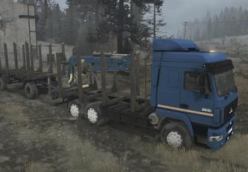 Мод Маз-6514 версия 1.0 (08.04.18) для Spintires: MudRunner (v18/03/06)