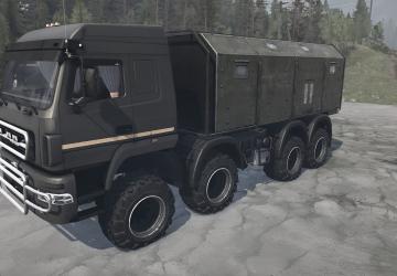 Мод МАЗ-6516B9 версия 22.11.19 для Spintires: MudRunner (v14.08.19)