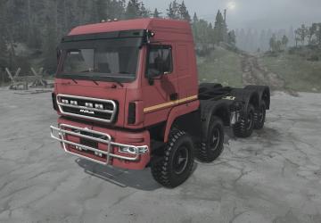 Мод МАЗ-6516B9 версия 28.02.22 для Spintires: MudRunner (v25.02.21)