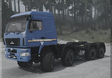 Мод МАЗ-6516В9 версия 01.04.18 для Spintires: MudRunner (v29.01.18)