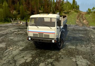 Мод Камаз от китайского автора версия 1 для Spintires: MudRunner (v10.06.19)