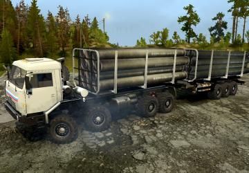 Мод Камаз от китайского автора версия 1 для Spintires: MudRunner (v10.06.19)