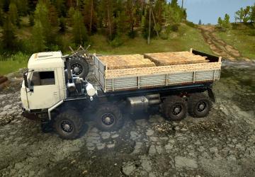 Мод Камаз от китайского автора версия 1 для Spintires: MudRunner (v10.06.19)