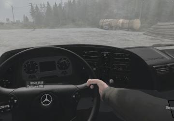 Мод Mercedes Actros 3332 версия 1.05 для Spintires: MudRunner (v28.09.22)