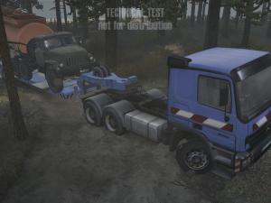 Мод Mercedes-Benz Actros 2646 версия 1 для Spintires: MudRunner (v17.10.18)