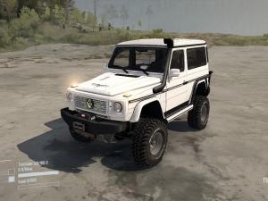 Мод Mercedes-Benz G500 «Tourist version» версия 05.11.17 для Spintires: MudRunner (v26.10.17)