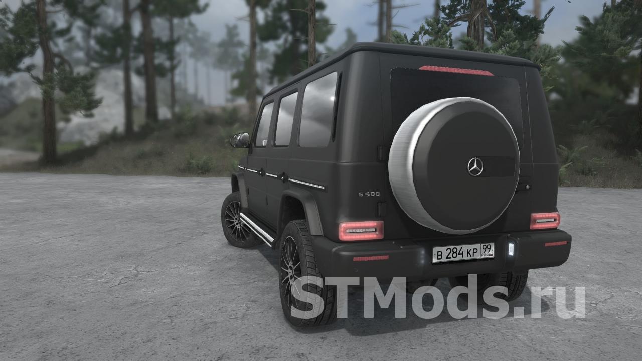 Скачать мод Mercedes Benz G-Class 2019 версия 1.4 для Spintires: MudRunner  (v18/05/21)