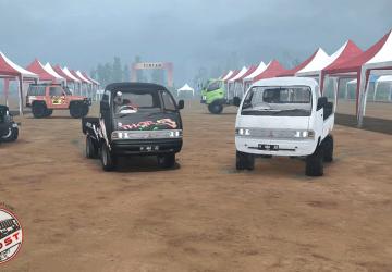 Мод Mitsubishi Colt T120SS Pick-up версия 1.00 для Spintires: MudRunner (v29.01.18)