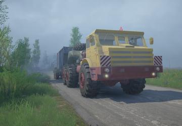 Мод МОАЗ-7411/74111 версия 31/13/2022 для Spintires: MudRunner (v25.02.21)