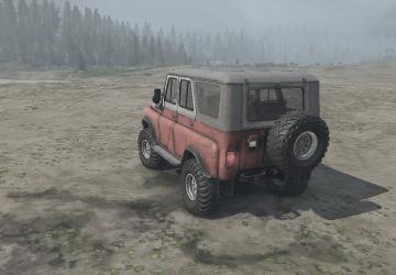 Мод Мод УАЗ 31514 и УАЗ 31514 Offroad v1.2 для Spin Tires MudRunner v1.2 для Spintires: MudRunner (v18.10.18)