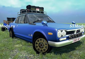 Мод Nissan 2000 GT-R версия 2.0 для Spintires: MudRunner (v14.08.19)