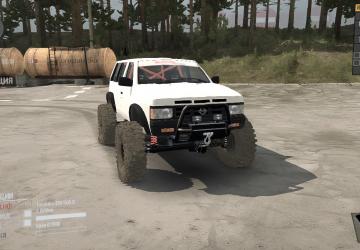 Мод Nissan Terrano I Kzt версия 1 для Spintires: MudRunner (v18/03/06)