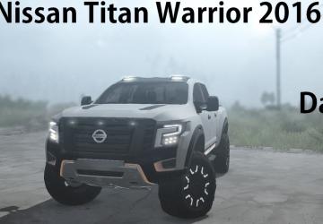 Мод Nissan Titan Warrior 2016 версия 1.0 (30.07.18) для Spintires: MudRunner (v18/05/21)