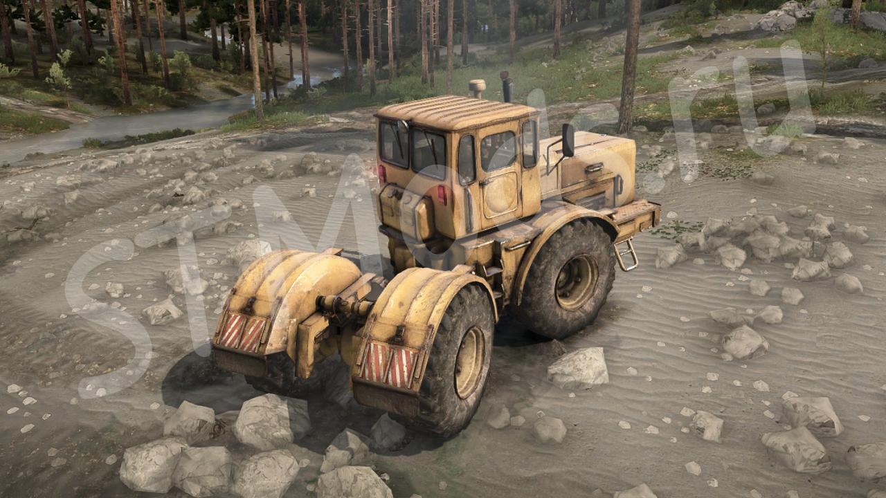 Скачать мод Оригинальная модель К-700 для Spintires: MudRunner (v07.11.17)