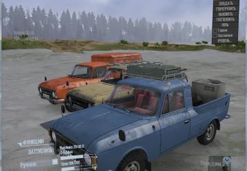 Мод Пак Иж-Москвич версия 10.06.19 для Spintires: MudRunner (v10.06.19)