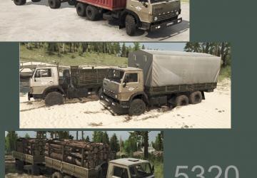 Мод Пак Камаз 6х4 версия 1.0 для Spintires: MudRunner (v18/05/21)