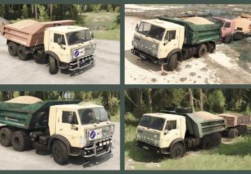 Мод Пак Камаз 6х4 версия 1.1 для Spintires: MudRunner (v18/05/21)