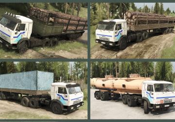 Мод Пак Камаз 6х4 версия 1.2 для Spintires: MudRunner (v18/05/21)