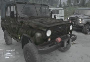 Мод Пак текстур Уаз-469/3152 версия 0.1 для Spintires: MudRunner (v29.01.18)