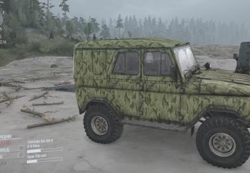 Мод Пак текстур Уаз-469/3152 версия 0.1 для Spintires: MudRunner (v29.01.18)