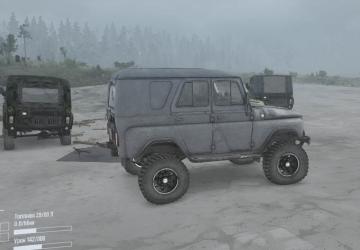 Мод Пак текстур Уаз-469/3152 версия 0.1 для Spintires: MudRunner (v29.01.18)