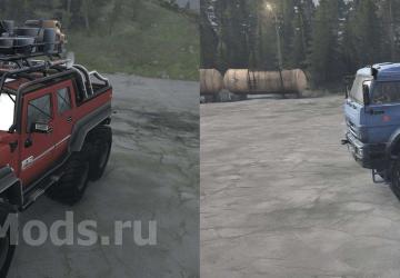 Мод Пак внедорожные колёса версия 1.0 для Spintires: MudRunner (v07.08.19)